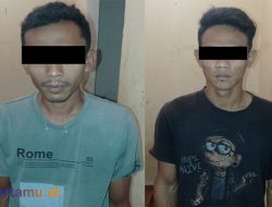 Polsek Pakuan Ratu Amankan Pelaku Curat Plat Besi di PSMI