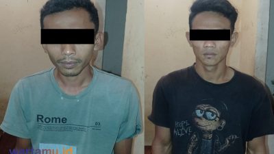 Polsek Pakuan Ratu Amankan Pelaku Curat Plat Besi di PSMI