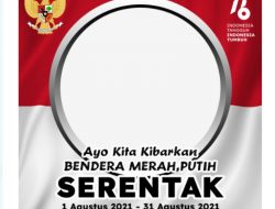 10 Link Download Twibbon Kibarkan Bendera Merah Putih, Gunakan saat Agustus Jelang HUT RI ke-76