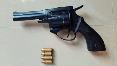 Miliki Senpi Rakitan Seorang Pria Diringkus Satreskrim Polres Way Kanan