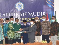 Pelantikan Direktur/Mudir Pertama Pesantren Muhammadiyah Al Ghifari lampung Timur, Semua Stakeholder Diminta “Naik Kelas”