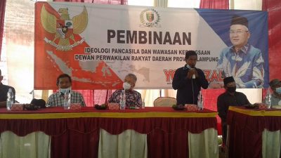 Yozi Rizal Gelar Pembinaan Sosialisasi Idiologi Pancasila di Kecamatan Way Tuba