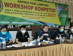 Siap Gelar Kompetisi Tahun 2021, Asprov PSSI Lampung Gelar Workshop