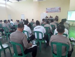 Polres Way Kanan Gelar Latpra Ops Bina Kesuma Krakatau 2021