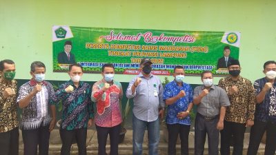 Dari Kabupaten Pringsewu, Kakankemenag Monitoring Pelaksanaan KSM Tingkat Provinsi Lampung