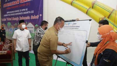Wabup Pringsewu Hadiri Sosialisasi Germas