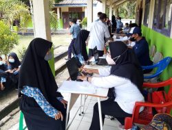 Siswa SMPN 2 Buay Bahuga Terima Vaksinasi Tahap Pertama