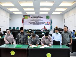 Fakultas Agama Islam UNMUHA dan FTIK IAIN Langsa Tanda Tangani Kesepakatan