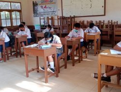 SMP Xaverius Terbanggi Besar Adakan Penilaian Tengah Semester Secara Tatap Muka Tahun Pelajaran 2021/2022