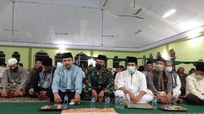 Muspida Dompu Hadiri Maulid Nabi Di Masjid Al-Muthahirin