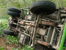 Lubang Menganga akibat pengerjaan Perbaikan Jalan disinyalir Sebabkan Lakalantas di Jalinsum Way Kanan