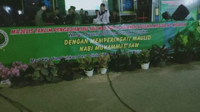 Majelis Ta’lim Masjid Al-Hidayah Peringati Maulid Nabi Muhammad SAW