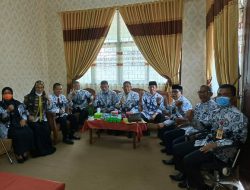 PGRI Kabupaten Lampung Tengah Beraudensi Dengan Bupati Musa Ahmad
