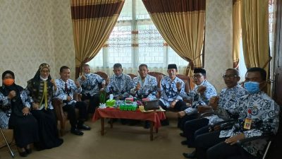 PGRI Kabupaten Lampung Tengah Beraudensi Dengan Bupati Musa Ahmad