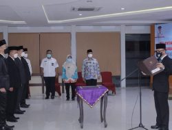 Bupati Adipati Lantik 6 Pejabat Tinggi Pratama dilingkungan Pemkab Way Kanan