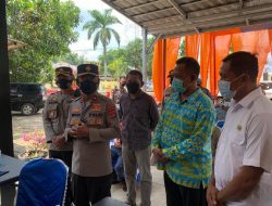 Wakapolda Lampung Kunjungi Way Kanan, Pastikan Vaksinasi Aman dan Lancar