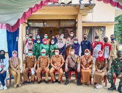 Dinkes Way Kanan bersama Pemerintah Kampung di Kecamatan Buay Bahuga Sukses Vaksin 550 Orang