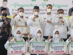 MA Muhammadiyah Metro Antarkan Siswa Raih Juara KSM Tingkat Provinsi