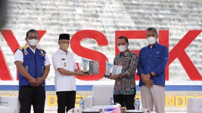 Dialog Interaktif Luar Studio RRI Bandar Lampung Bersama Bupati Pringsewu