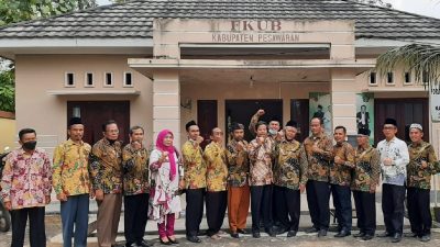 Sudarman, memberi Pencerahan pada Rapat Akhir Tahun FKUB Kabupaten Pesawaran