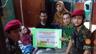 LazisMu Sumedang dan Kokam Bergerak Bantu Pengidap Kanker Servic