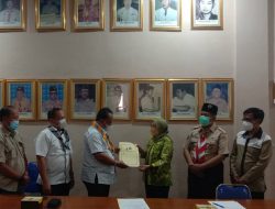 Serah Terima SK Penggurus Mabi, Kwarcab dan LPK Kwarcab Way Kanan