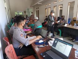 Masyarakat Banjiri Vaksin Merdeka Polres Way Kanan di Klinik Trans Medika Kecamatan Way Tuba