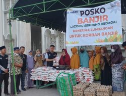 PW Aisyiyah Sumut Salurkan Bantuan Melalui Lazismu Sergei untuk Warga Terdampak Banjir