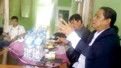 Kunjungi PWI Tanggamus, Calon Ketua PWI Juniardi Ditantang Untuk Hapus Budaya Upeti ke Provinsi