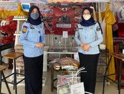 Hasil Karya Napi Lapas Way Kanan Tampil Di Pameran Lampung Walk