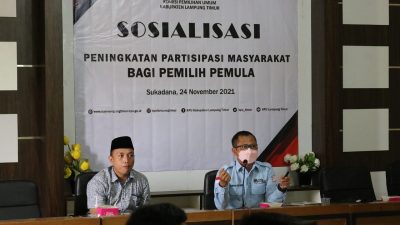 Tingkatkan Partisipasi Pemilih Pemula, KPU Lampung Timur Gelar Sosialisasi