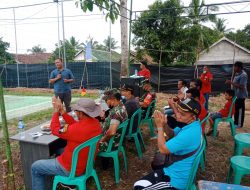 Hadiah Jutaan Rupiah, Turnamen Bola Volly Karang Taruna Mangunggal Rasa Cup Hari Ini Resmi di Buka