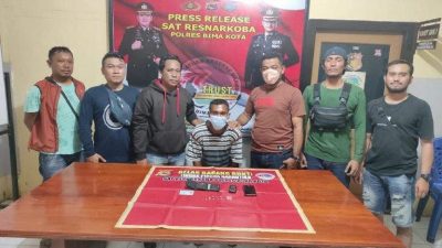 Polres Bima Amankan  Enam Paket Sabu