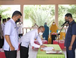 Bupati Way Kanan Hadiri Sertijab Camat Buay Bahuga