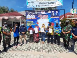 Kembali Karang Taruna Way Kanan Ikut Sukseskan Vaksinasi di Kecamatan Bumi Agung