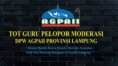 Moderasi Beragama Program DPW AGPAII Provinsi Lampung