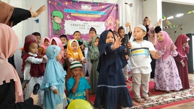Tumbuhkan Kreatifitas dan Mental Balita, Darul Adab Profetika Gelar Creative Festival for Kids