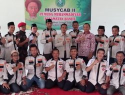 PC Pemuda Muhammadiyah Banjit Gelar Musycab II