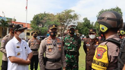 Tiga Pilar Gelar Apel Persiapan Nataru dan Percepatan Vaksin di Pemalang