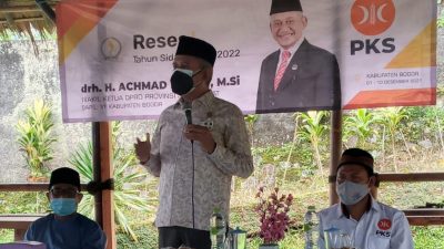 drh. H. Ahmad Ruy’at, M. Si Gelar Reses, Tampung Aspirasi Konstituen di Kecamatan Tamansari Kabupaten Bogor