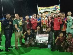 Taklukan Tim Bumi Say Agung (BSA) Manunggal Rasa Way Pisang Tutup Turnamen dengan Gelar Juara