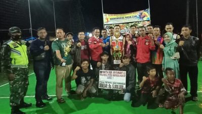 Taklukan Tim Bumi Say Agung (BSA) Manunggal Rasa Way Pisang Tutup Turnamen dengan Gelar Juara