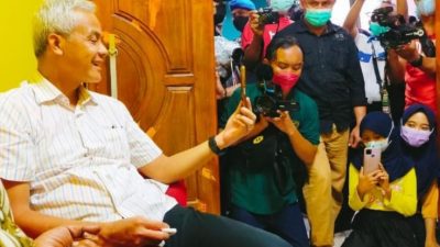 Ganjar Pranowo Berkunjung Ke Pringsewu, Auto Rame Postingan Di Medsos