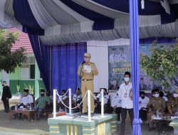 Hadiri Amal Bhakti Kemenag Ke-76, Bupati Way Kanan Bacakan Sambutan Kemenag