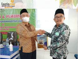 LazisMu Kota Metro Serahkan Laporan Kepada Pimpinan Muhammadiyah