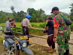 Satu Orang Warga Hilang Diduga Tenggelam Terbawa Arus Sungai, Polisi Datangi TKP