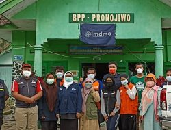 Kunjungi Pos Pelayanan Relawan Muhammadiyah Pronojiwo, Wakil Ketua LLHPB : Awas Menjadi Wisatawan Bencana