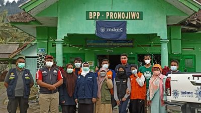 Kunjungi Pos Pelayanan Relawan Muhammadiyah Pronojiwo, Wakil Ketua LLHPB : Awas Menjadi Wisatawan Bencana