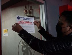 Lagi, Walikota Bandar Lampung Segel Tempat Hiburan Malam