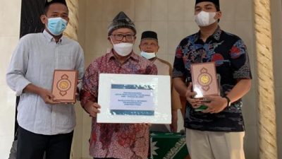 Relawan Literasi AMM Bandar Selamat Buka Pojok Baca di Kaki Masjid